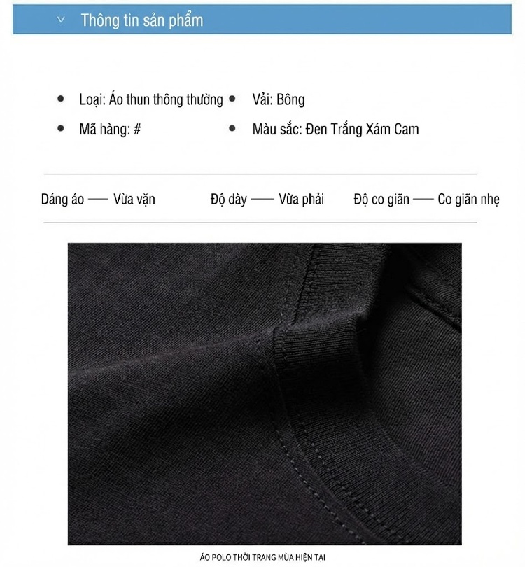 Áo Thun Tay Ngắn Nam Cotton Form Rộng Màu Trắng, Xám, Đen, Đỏ... chi tiết 8