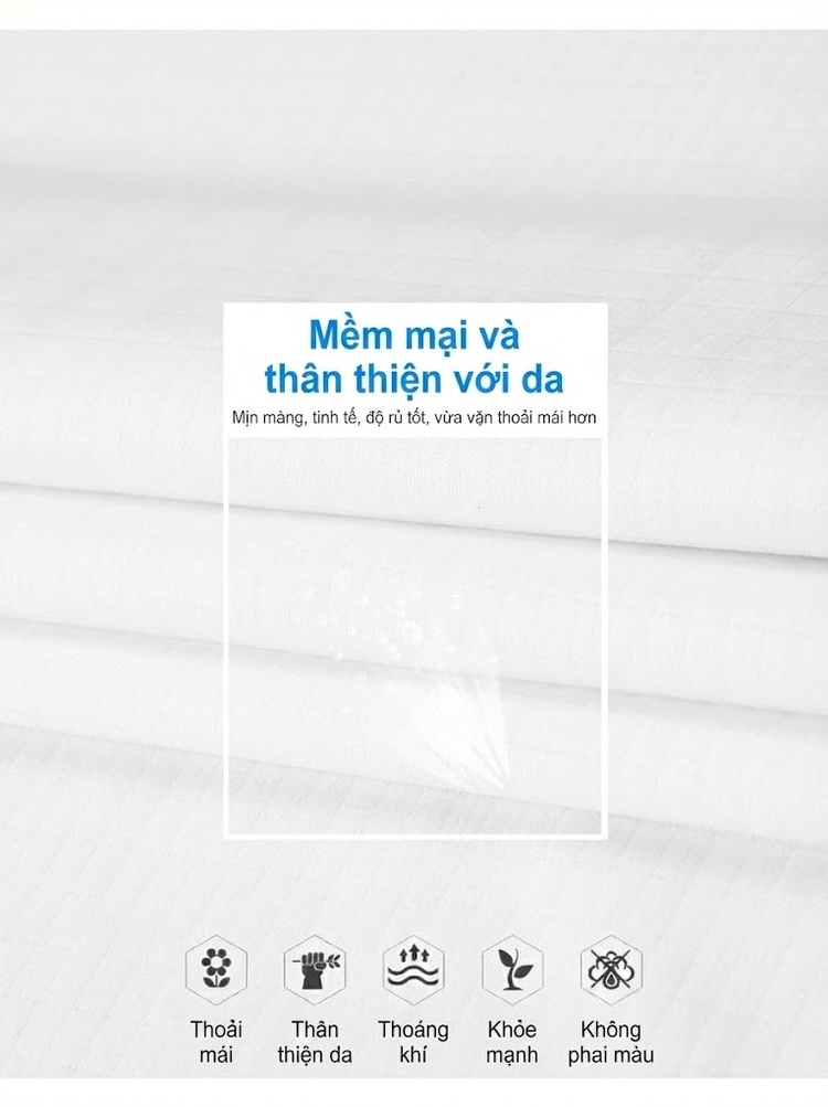 Áo Thun Tay Ngắn Nam Form Rộng Thoáng Khí Mỏng Nhẹ Màu Trắng, Đen chi tiết 2
