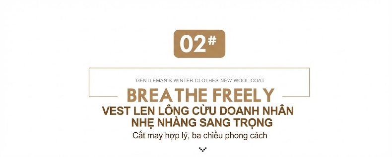 Áo Vest/Blazer Nam Thu Đông Wool (Lông Cừu) Dáng Ôm Thời Trang Màu Xám, Xanh Navy chi tiết 5