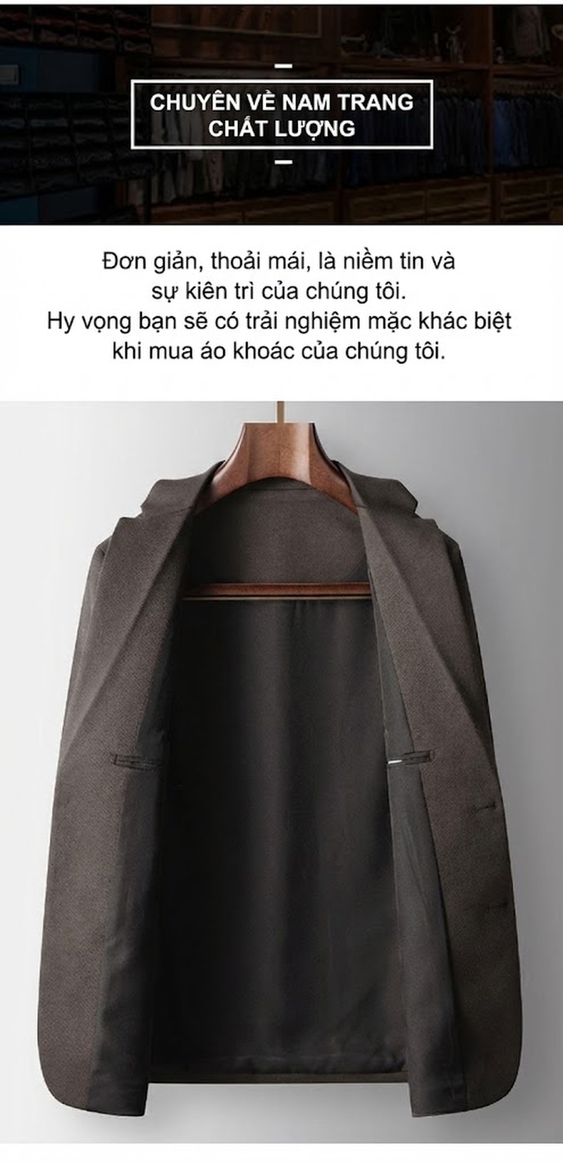 Áo Vest Nam Dáng Ôm Vừa Vặn Màu Trơn Thiết Kế Đơn Giản Màu Đen, Xám chi tiết 2