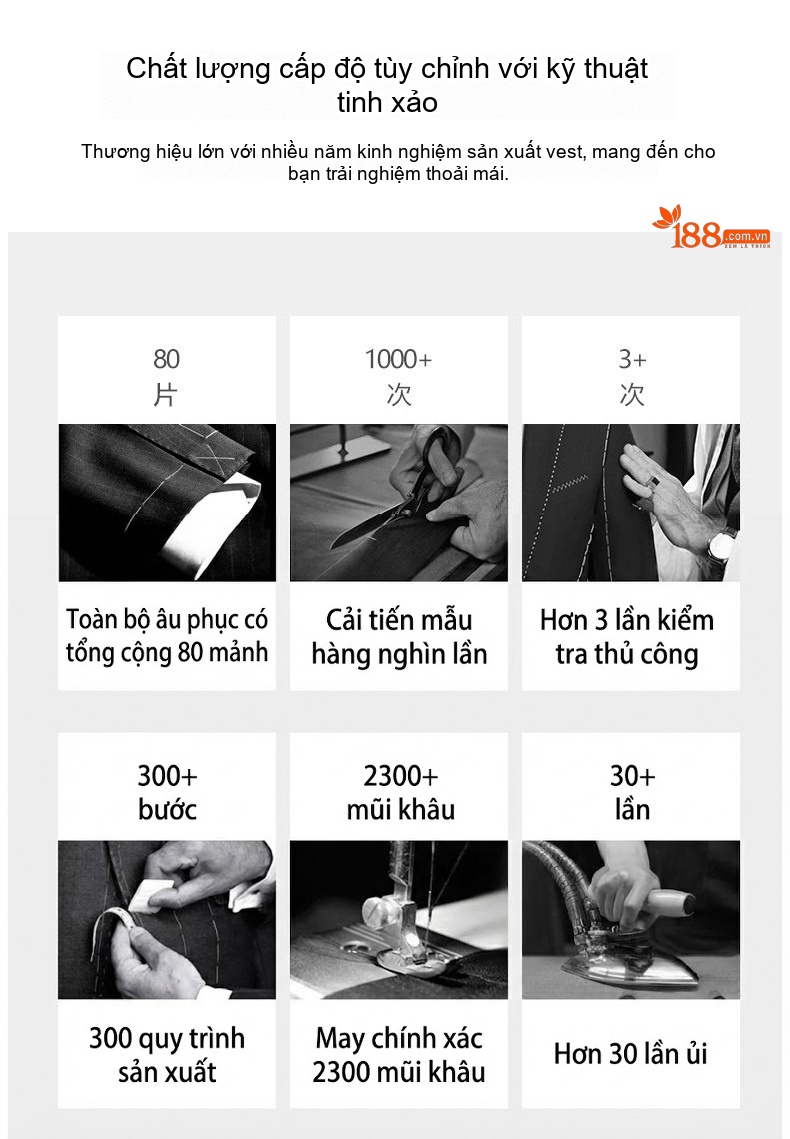 Áo Vest Nam Dệt Kim Họa Tiết Thu Đông Form Ôm Hàn Quốc Màu Xám chi tiết 27