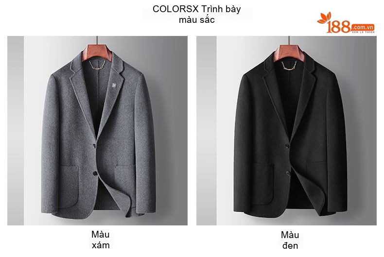Áo Vest Nam Len Lông Cừu Thủ Công Màu Nâu, Xám, Đen chi tiết 6