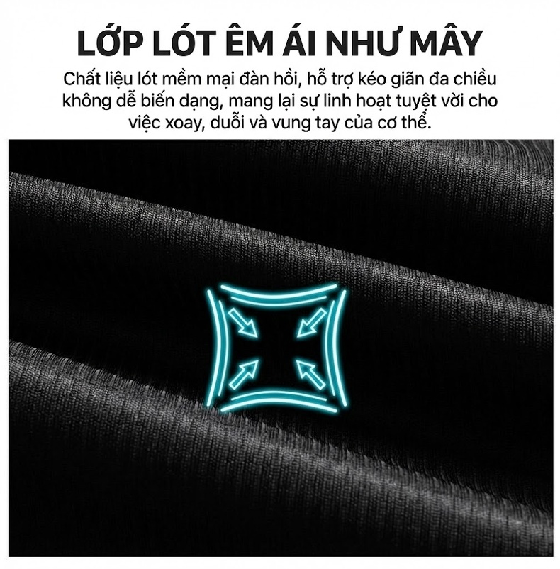 Áo Vest Nam Lông Cừu Có Len Kiểu Hàn Quốc Dáng Ôm Chống Nhăn Màu Xám, Xanh Navy, Đen chi tiết 7