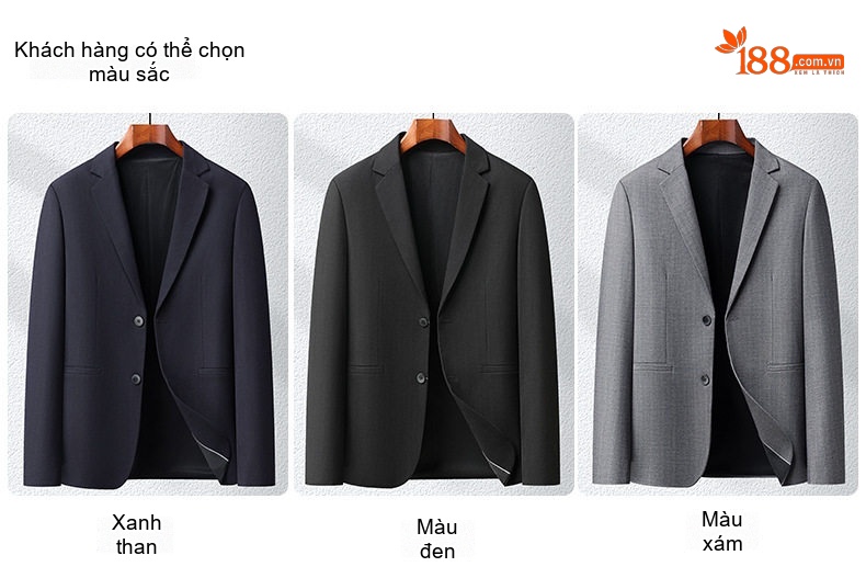 Áo Vest Nam Lông Cừu Có Len Kiểu Hàn Quốc Dáng Ôm Chống Nhăn Màu Xám, Xanh Navy, Đen chi tiết 15