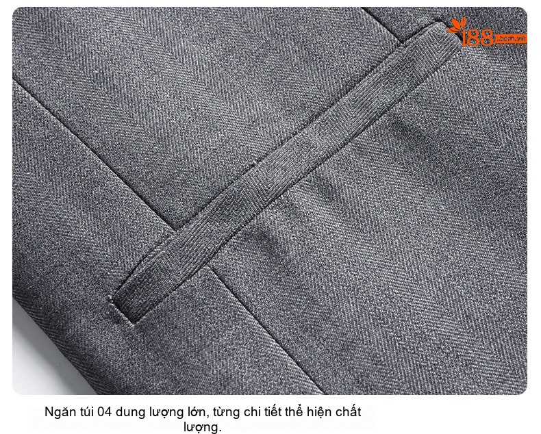 Áo Vest Nam Lông Cừu Có Len Kiểu Hàn Quốc Dáng Ôm Chống Nhăn Màu Xám, Xanh Navy, Đen chi tiết 23