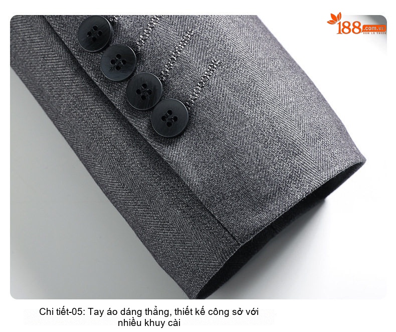 Áo Vest Nam Lông Cừu Có Len Kiểu Hàn Quốc Dáng Ôm Chống Nhăn Màu Xám, Xanh Navy, Đen chi tiết 24