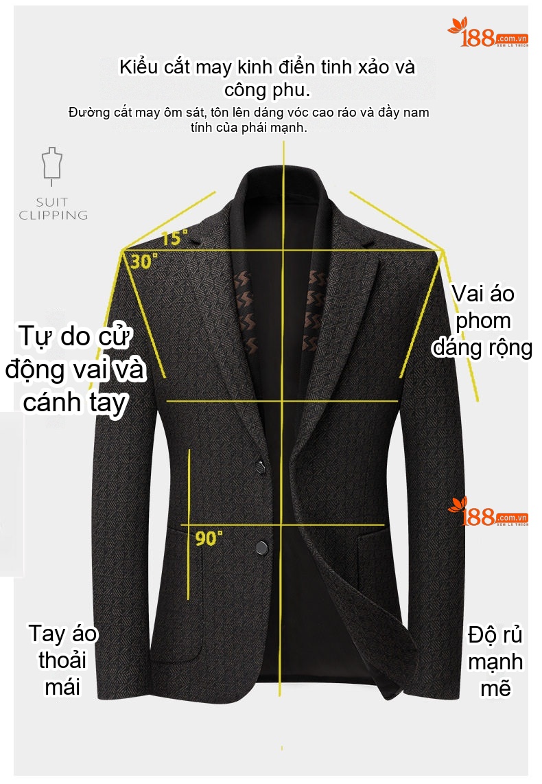 Áo Vest Nam Lông Cừu Dày Dặn Kèm Khăn Quàng Cổ Phong Cách Thanh Lịch Màu Xám chi tiết 7