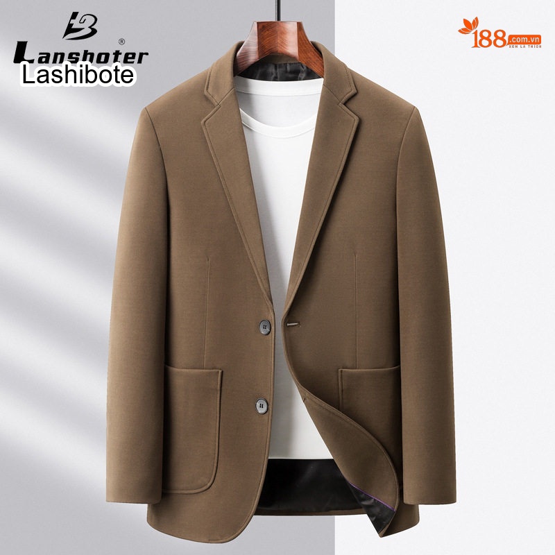 Áo Vest Nam Lông Cừu Mỏng Phong Cách Hàn Quốc Màu Nâu, Be, Đen