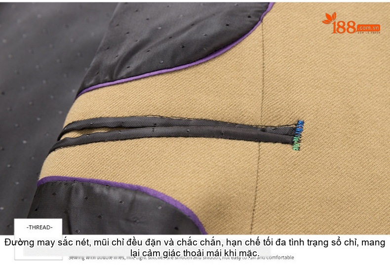 Áo Vest Nam Lông Cừu Mỏng Phong Cách Hàn Quốc Màu Nâu, Be, Đen chi tiết 5