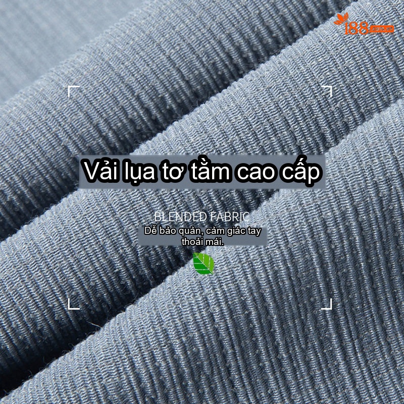 Áo Vest Nam Lụa Tơ Tằm Chống Nắng Kiểu Dáng Slimfit Màu Xanh Dương, Xanh Navy