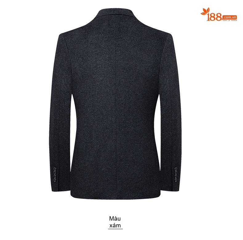 Áo Vest Nam Màu Trơn Chất Liệu Lông, Co Giãn, Dáng Ôm Màu Đen, Xám chi tiết 35