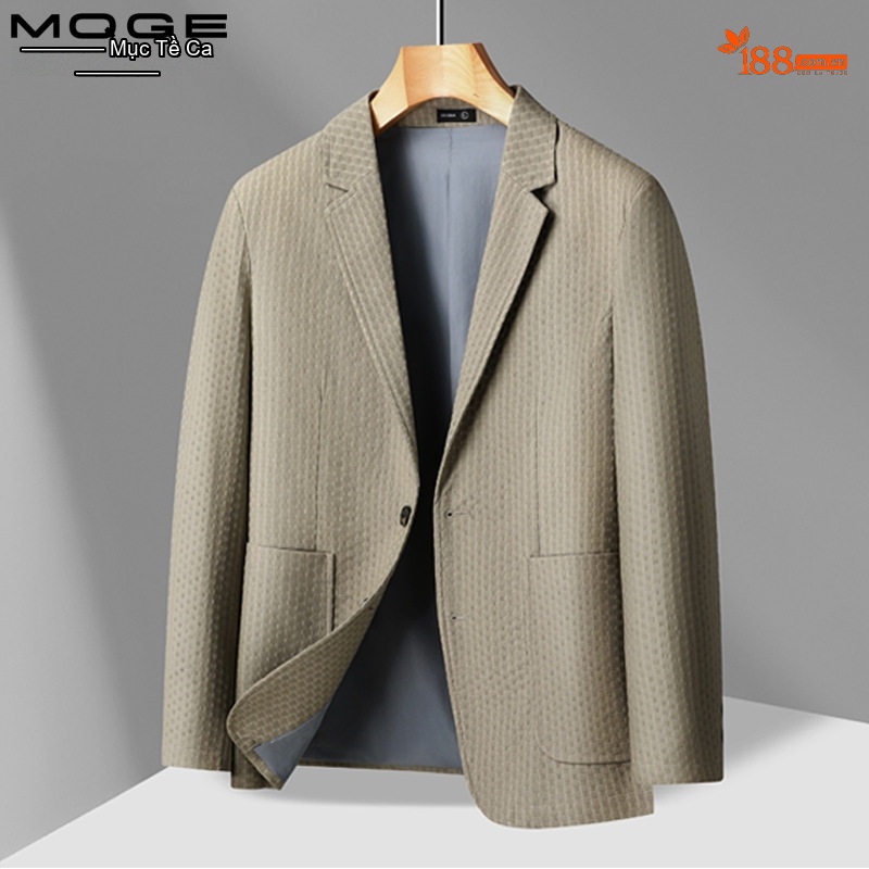 Áo Vest Nam Mỏng Dáng Ôm Vừa Vặn Màu Be, Đen, Xám