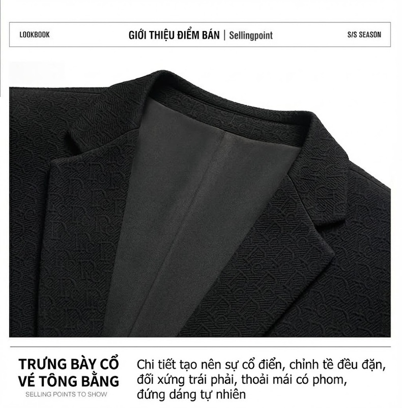 Áo Vest Nam Wool Cao Cấp Dáng Ôm Chống Nhăn Phong Cách Lịch Lãm Màu Đen, Nâu chi tiết 3