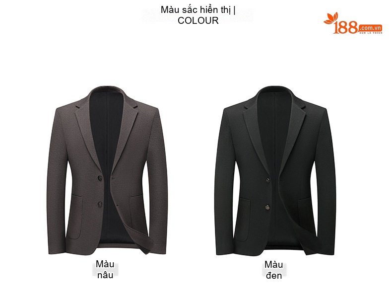 Áo Vest Nam Wool Cao Cấp Dáng Ôm Chống Nhăn Phong Cách Lịch Lãm Màu Đen, Nâu chi tiết 8