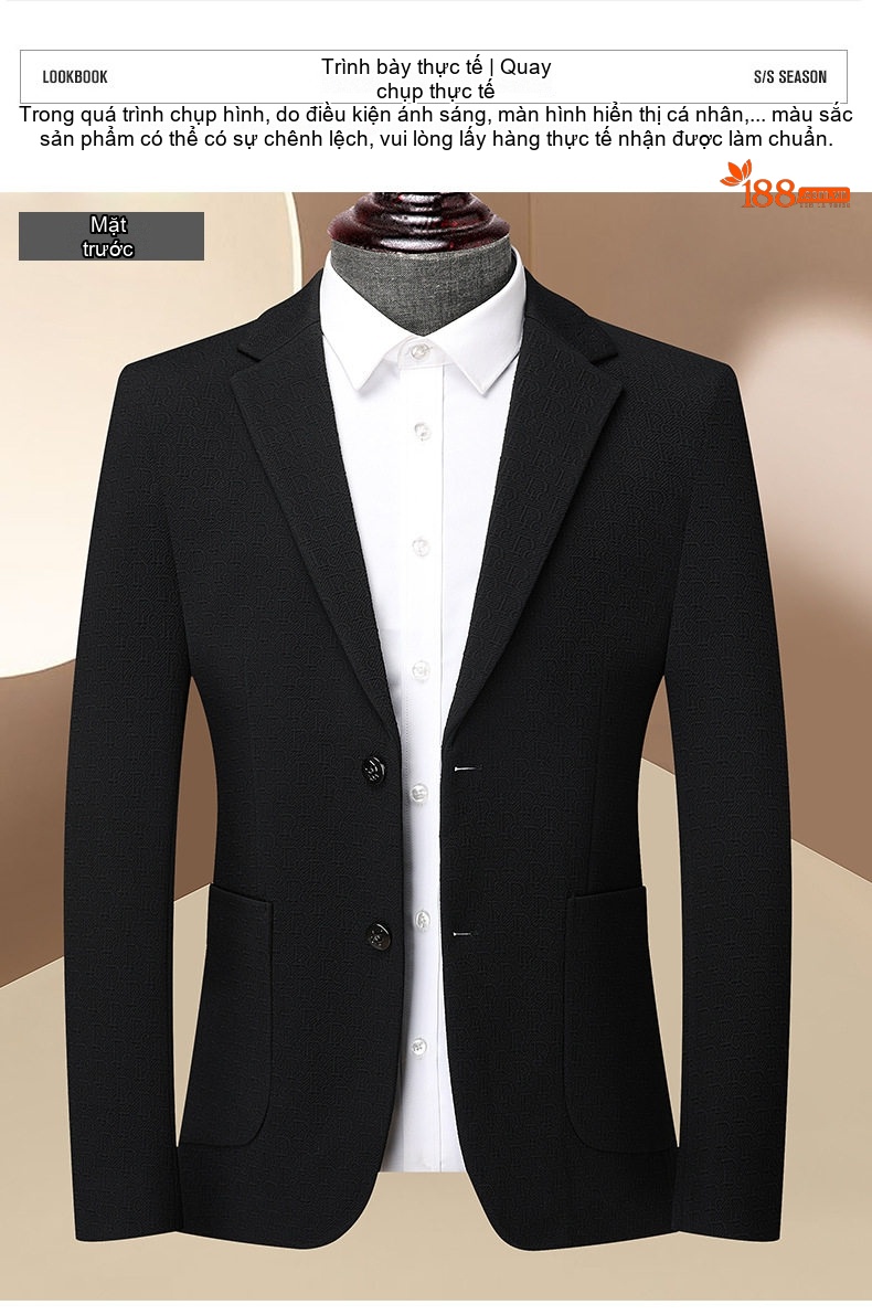 Áo Vest Nam Wool Cao Cấp Dáng Ôm Chống Nhăn Phong Cách Lịch Lãm Màu Đen, Nâu chi tiết 10