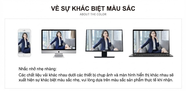 Áo Vest Nữ Công Sở Cao Cấp Thanh Lịch Màu Đen, Xanh Navy chi tiết 13