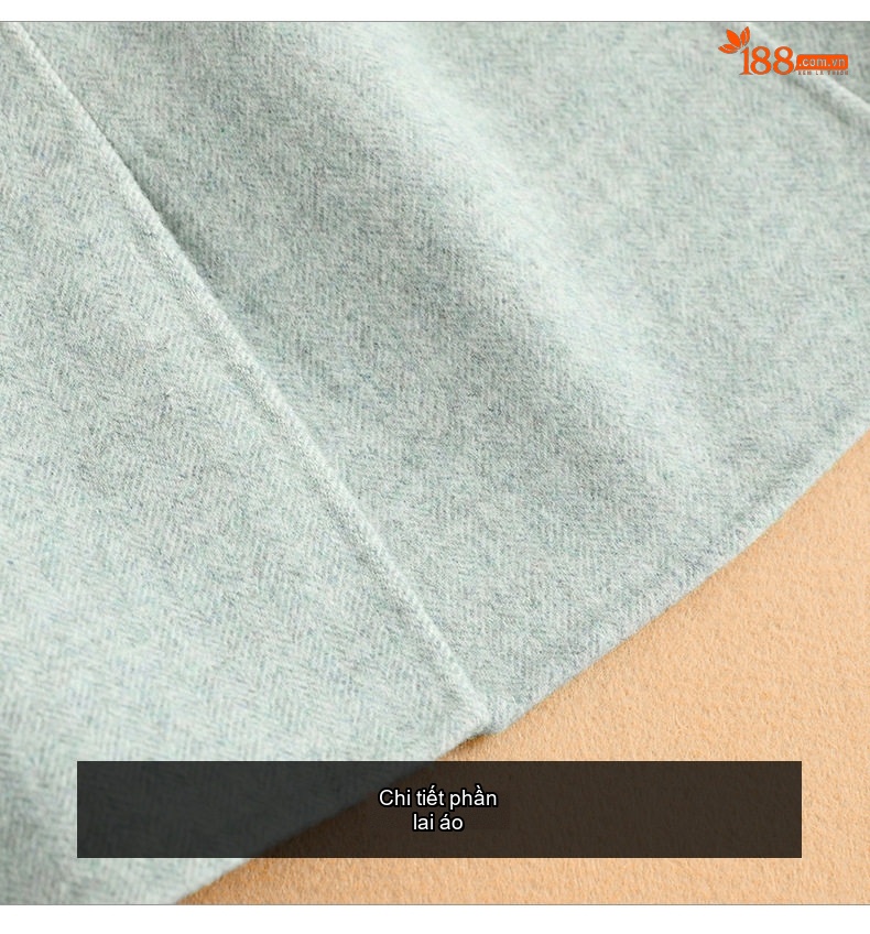 Áo Vest Nữ Ngắn Tay Dài Chất Liệu Lông Cừu Dáng Ôm Màu Đen, Nâu, Xám, Kem chi tiết 18