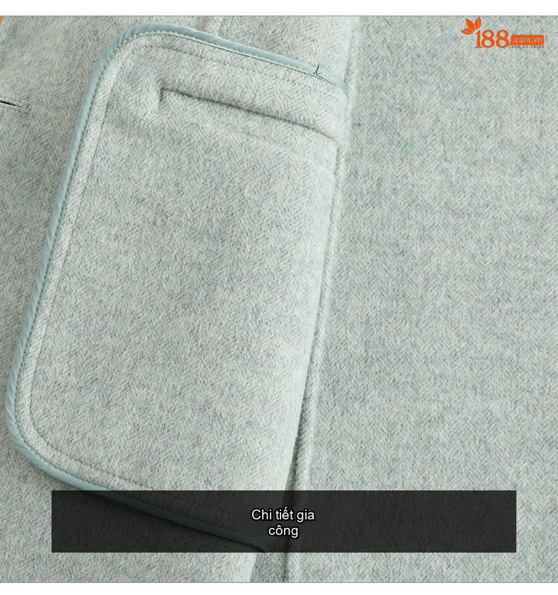 Áo Vest Nữ Ngắn Tay Dài Chất Liệu Lông Cừu Dáng Ôm Màu Đen, Nâu, Xám, Kem chi tiết 19