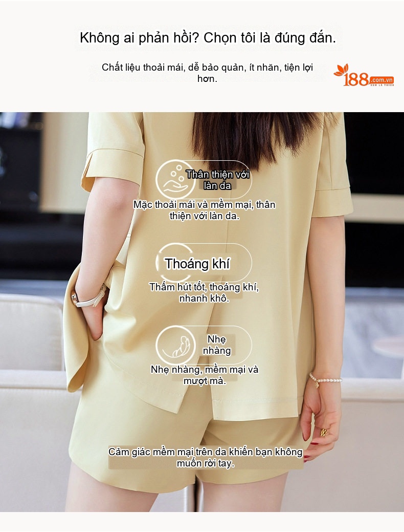 Áo Vest Nữ Tay Ngắn Thiết Kế Mỏng Phong Cách Hàn Quốc Màu Trắng, Đen, Vàng chi tiết 8