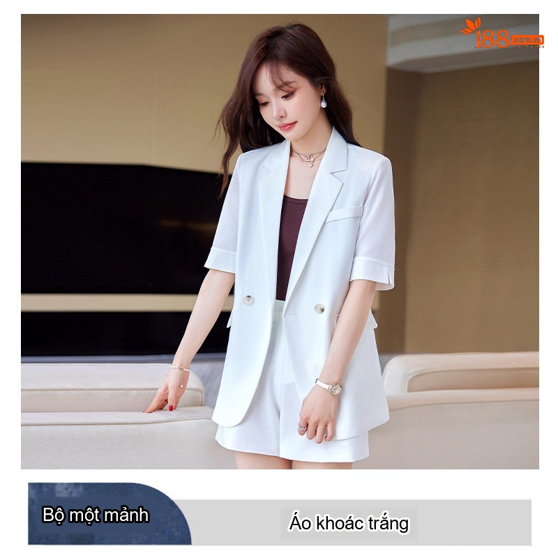 Áo Vest Nữ Tay Ngắn Thiết Kế Mỏng Phong Cách Hàn Quốc Màu Trắng, Đen, Vàng