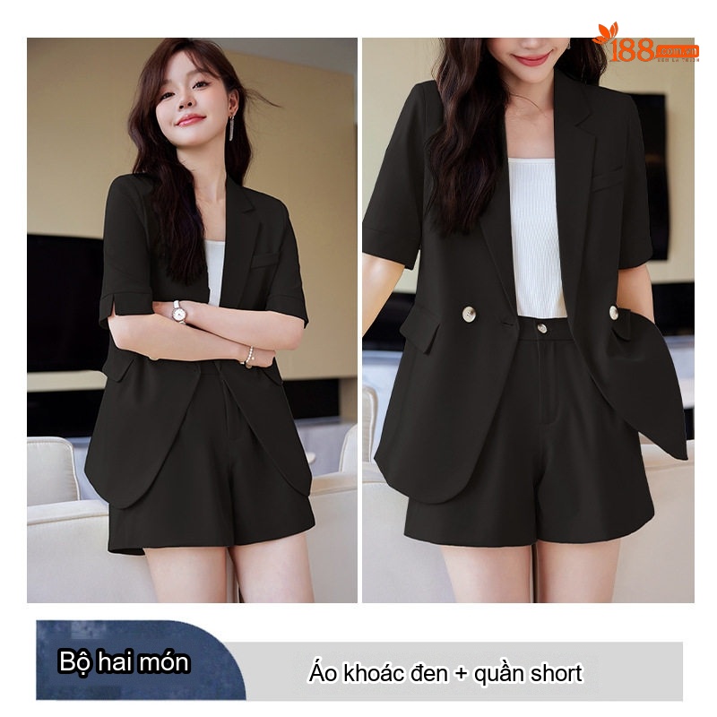 Áo Vest Nữ Tay Ngắn Thiết Kế Mỏng Phong Cách Hàn Quốc Màu Trắng, Đen, Vàng