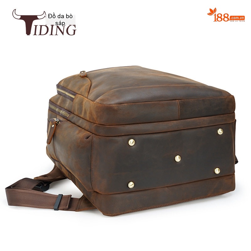 Balo da bò nam đựng laptop du lịch công sở thiết kế đơn giản