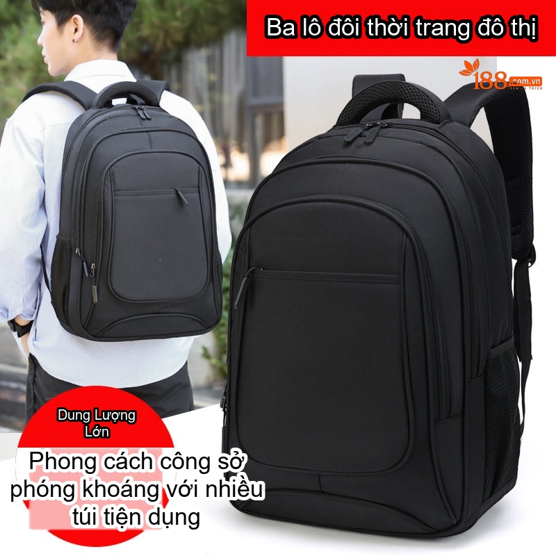 Balo Da Bò Nam Vintage Công Sở Đa Năng Sức Chứa Lớn Màu Nâu chi tiết 14