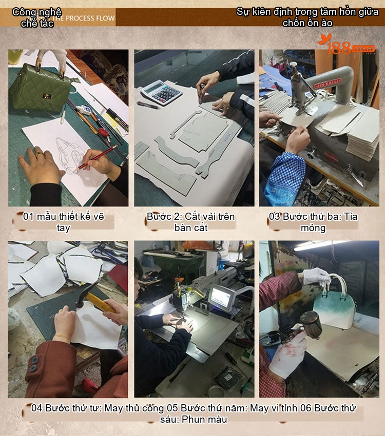 Balo Da Mềm Nam Nữ Lớn Đựng Đồ Du Lịch Màu Nâu chi tiết 16