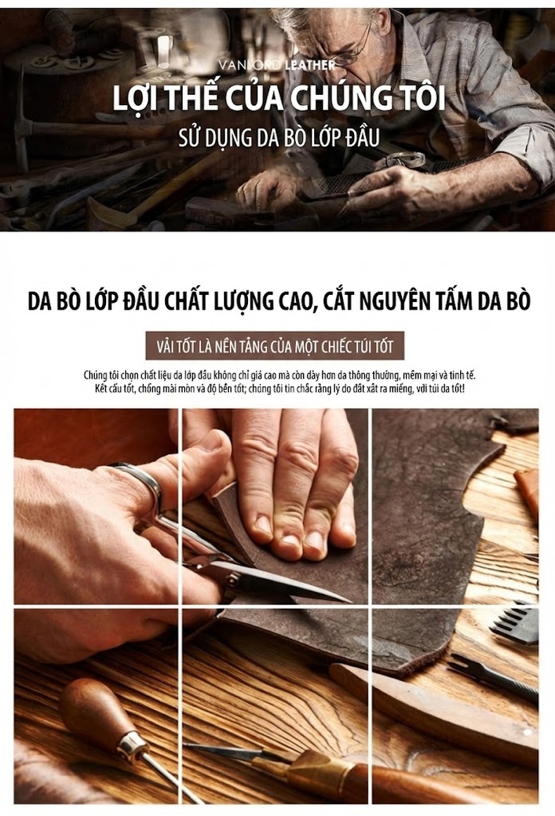 Balo Da Thật Dập Vân Cá Sấu Cỡ Lớn Phong Cách Retro Màu Xanh Dương, Nâu, Xanh Lá chi tiết 2
