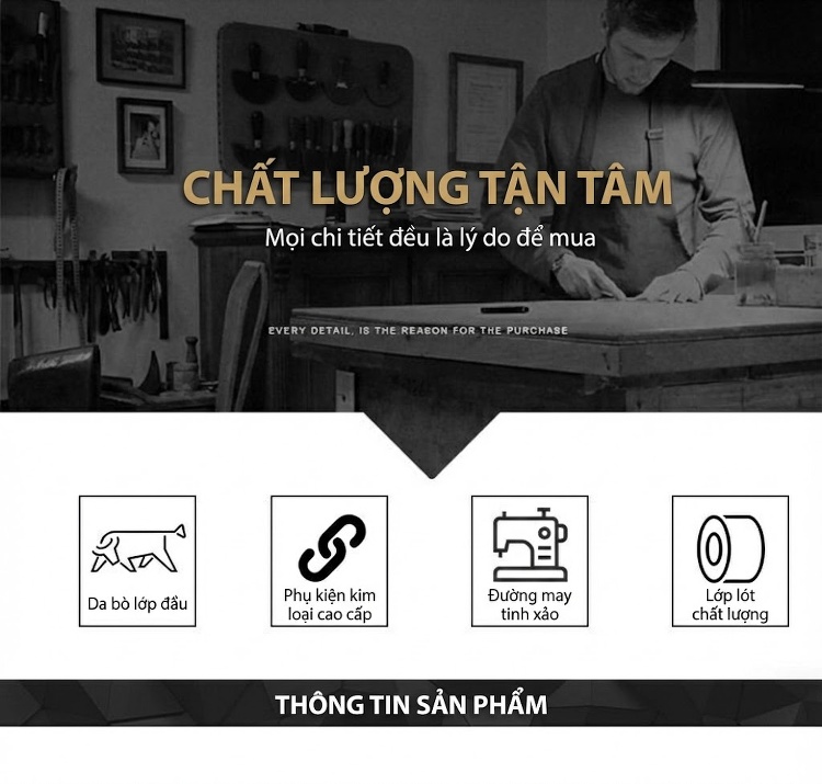 Balo Da Thật Nam Da Bò Crazy Horse Đa Năng Chống Sốc Chống Nước Màu Nâu chi tiết 2