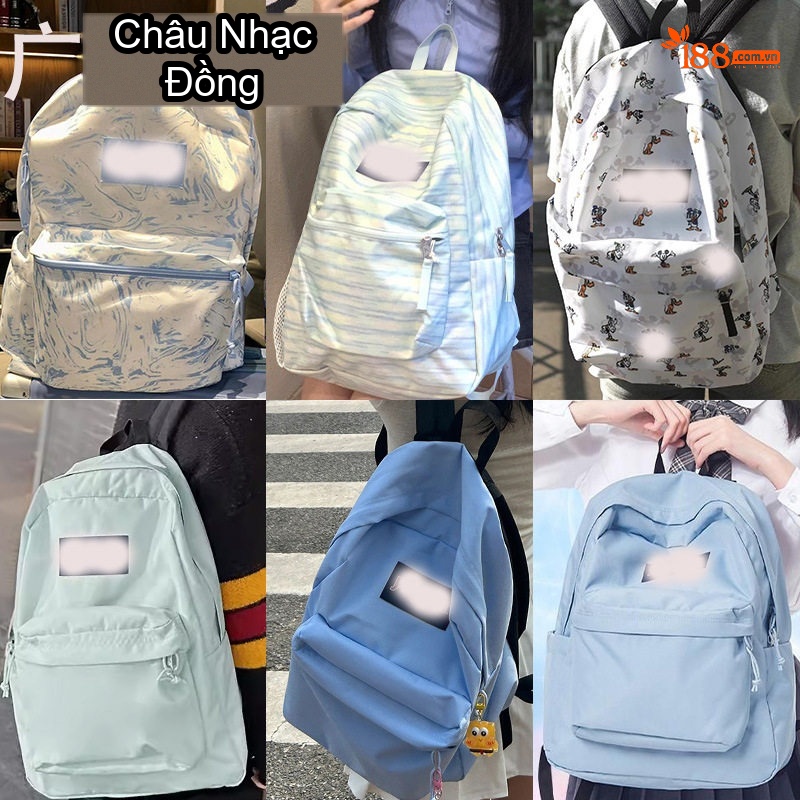 Balo Da Thật Nam Đa Năng Phong Cách Retro Da Bò Sáp Màu Nâu chi tiết 17