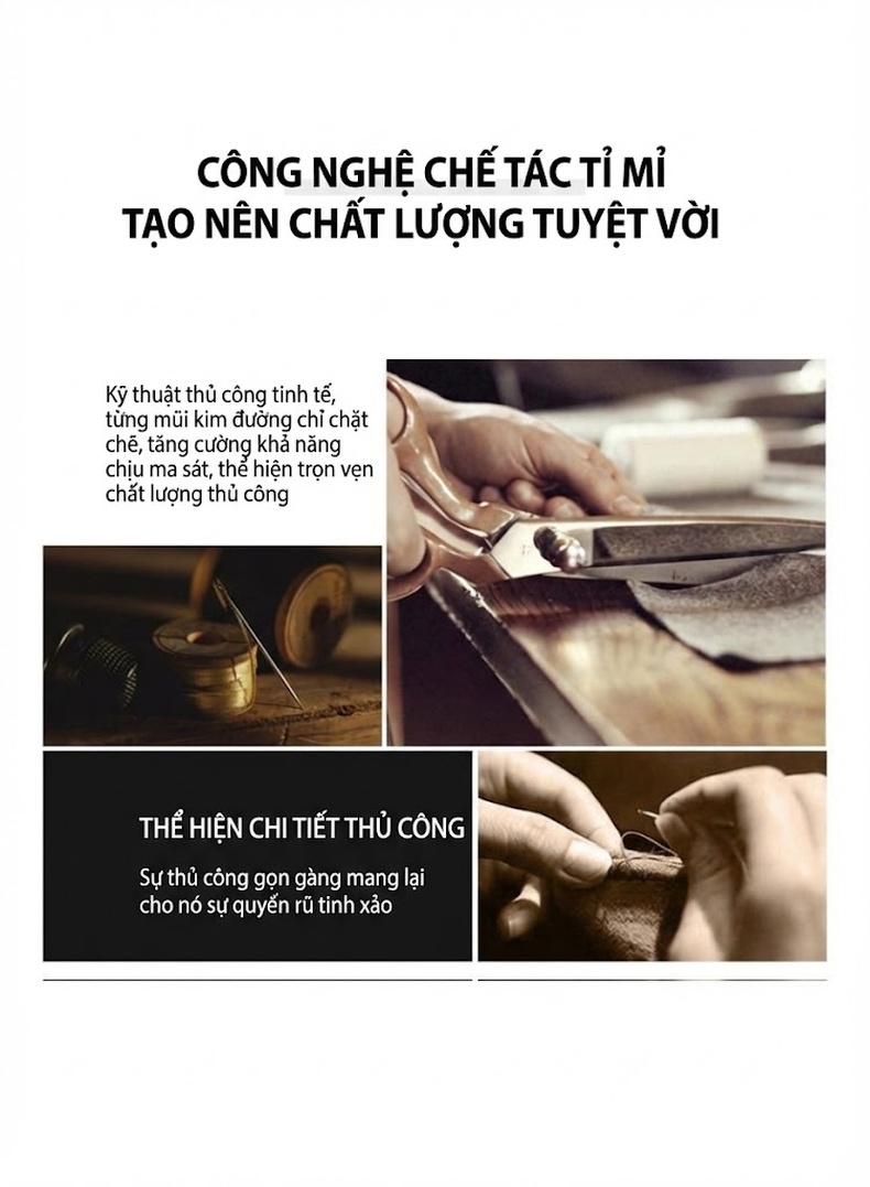 Balo Da Thật Nữ Phong Cách Anh Quốc Cổ Điển Đựng Laptop Màu Nâu Đỏ chi tiết 5