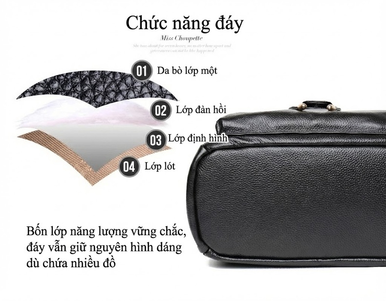 Balo Da Thật Trang Trí Đai Da Phong Cách Đường Phố Màu Đen, Đỏ chi tiết 9