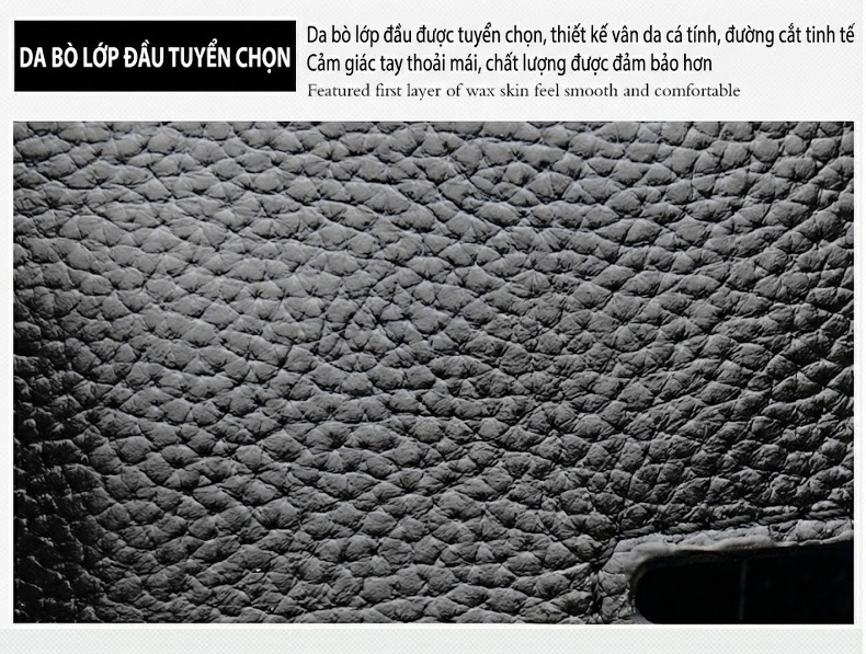 Balo Da Thật Trang Trí Đai Da Phong Cách Đường Phố Màu Đen, Đỏ chi tiết 27