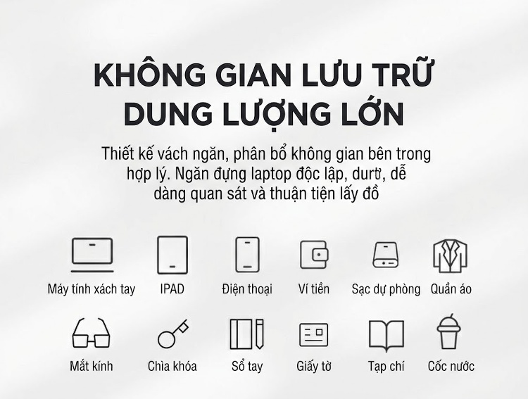 Balo Da Thật Vintage Lớn Đựng Laptop Du Lịch Dã Ngoại Màu Nâu chi tiết 3