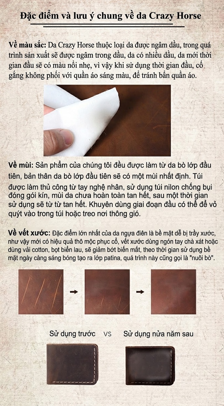 Balo Đeo Vai Nam Da Bò Đựng Laptop Du Lịch Công Tác Màu Đen chi tiết 25