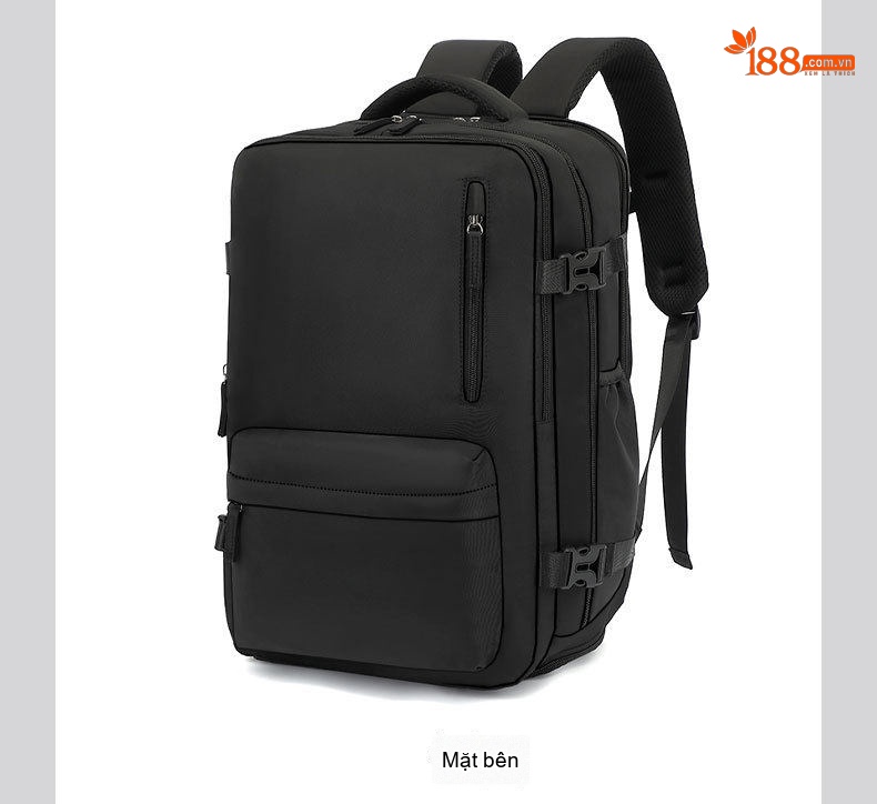 Balo Đôi Nam Nữ Vải Dù Chống Thấm Nước Dung Tích Lớn Đựng Laptop Đi Học Du Lịch Màu Đen, Trắng, Xanh Dương, Hồng... chi tiết 15