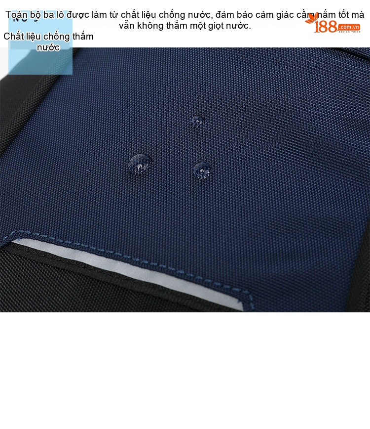 Balo Đôi Vải Canvas Nam Nữ Đựng Laptop Chống Nước Đi Học Du Lịch Màu Đen, Xanh Navy, Đỏ chi tiết 9