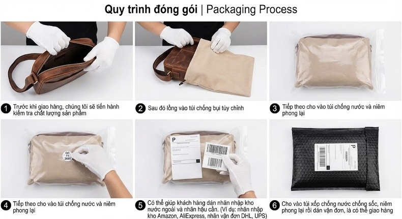 Balo Du Lịch Da Bò Vintage Đựng Laptop Dung Tích Lớn Màu Nâu, Đen chi tiết 18