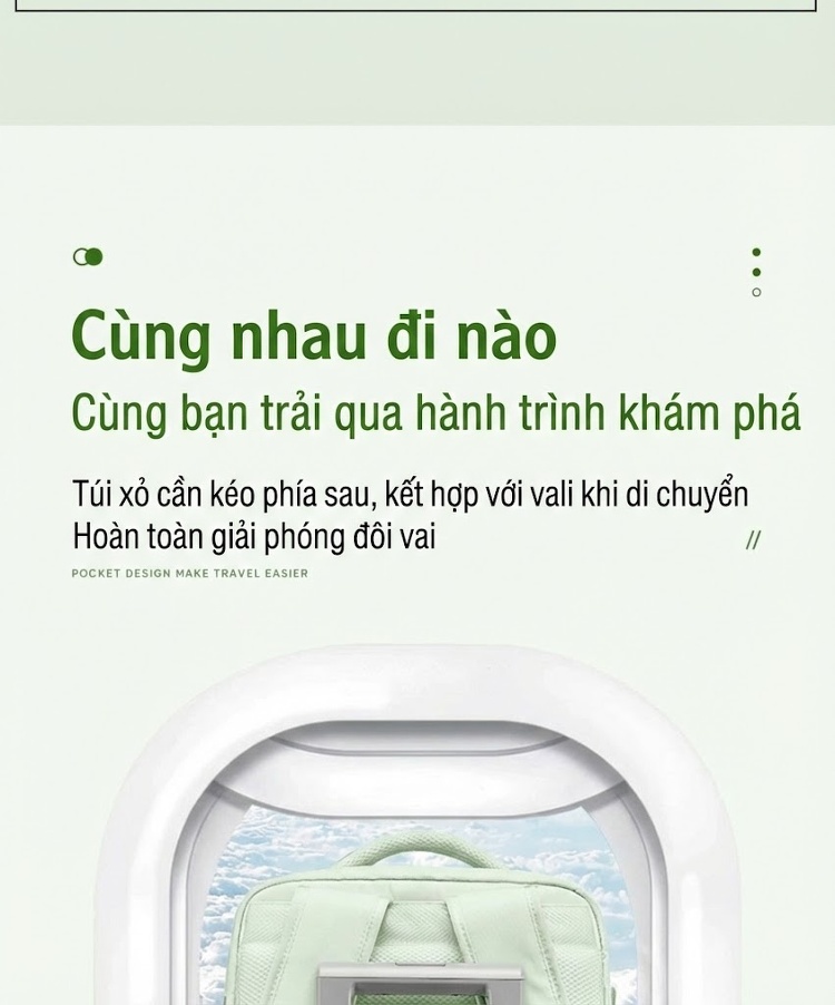 Balo Du Lịch Đa Năng Chống Nước, Gọn Nhẹ, Nhiều Ngăn Màu Đen, Xám, Tím, Xanh Lá Cây... chi tiết 7