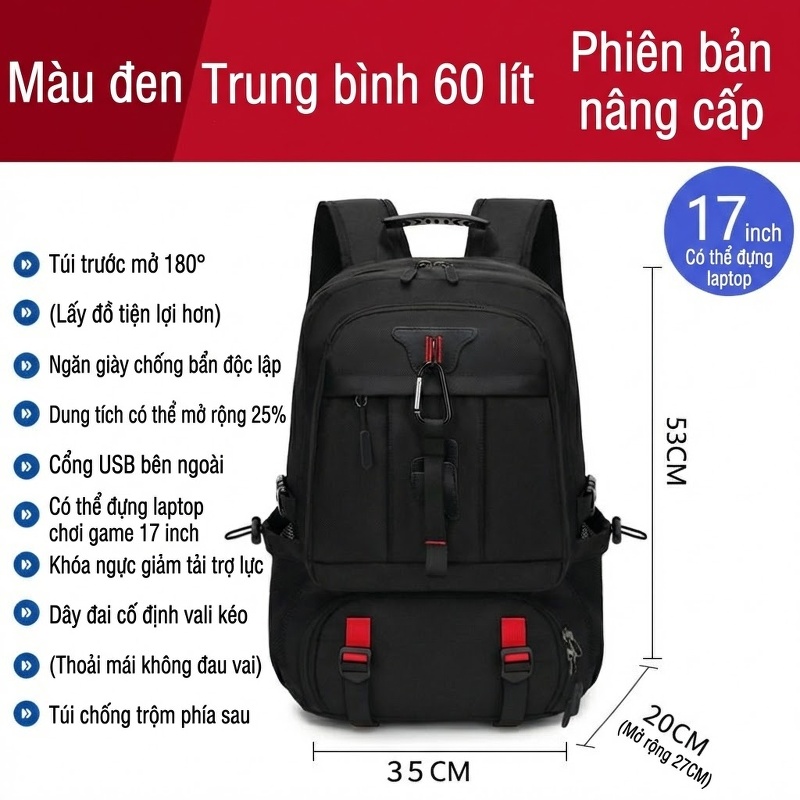 027 vải đỏ 60 + ngăn đựng giày