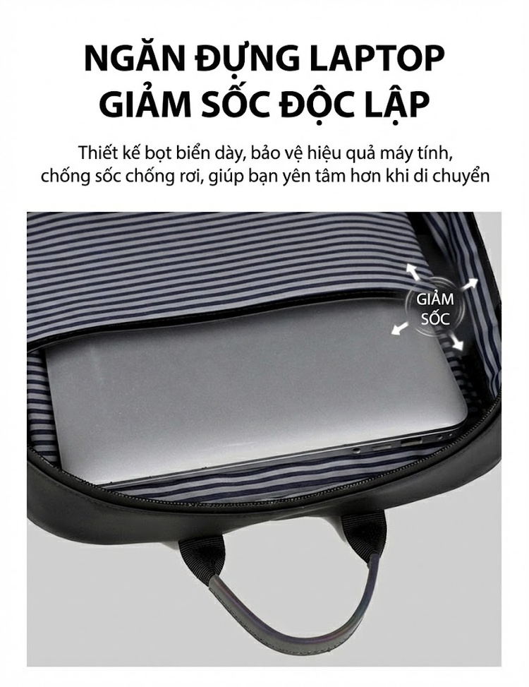 Balo Đựng Bóng Rổ Thể Thao Ngoài Trời Chống Nước Đa Năng Màu Đen, Xám chi tiết 12