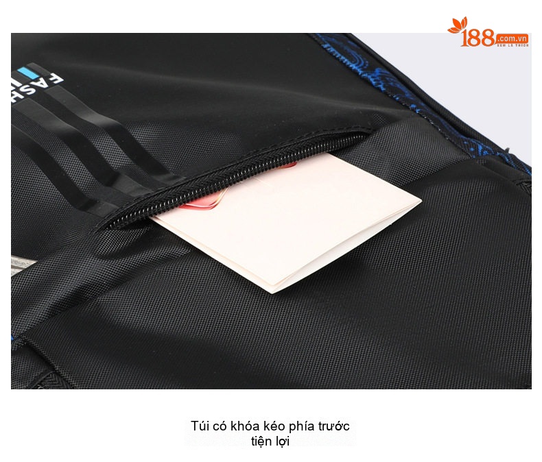 Balo Laptop Nam Nữ Chống Sốc Chống Nước Sức Chứa Lớn Cho Học Sinh, Sinh Viên Màu Đen, Xanh chi tiết 17