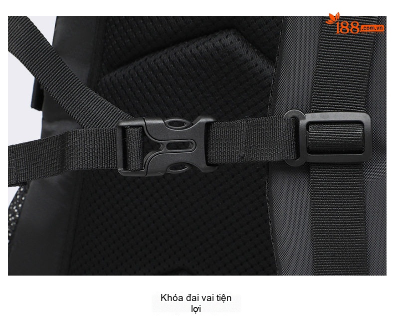 Balo Laptop Nam Nữ Chống Sốc Chống Nước Sức Chứa Lớn Cho Học Sinh, Sinh Viên Màu Đen, Xanh chi tiết 19