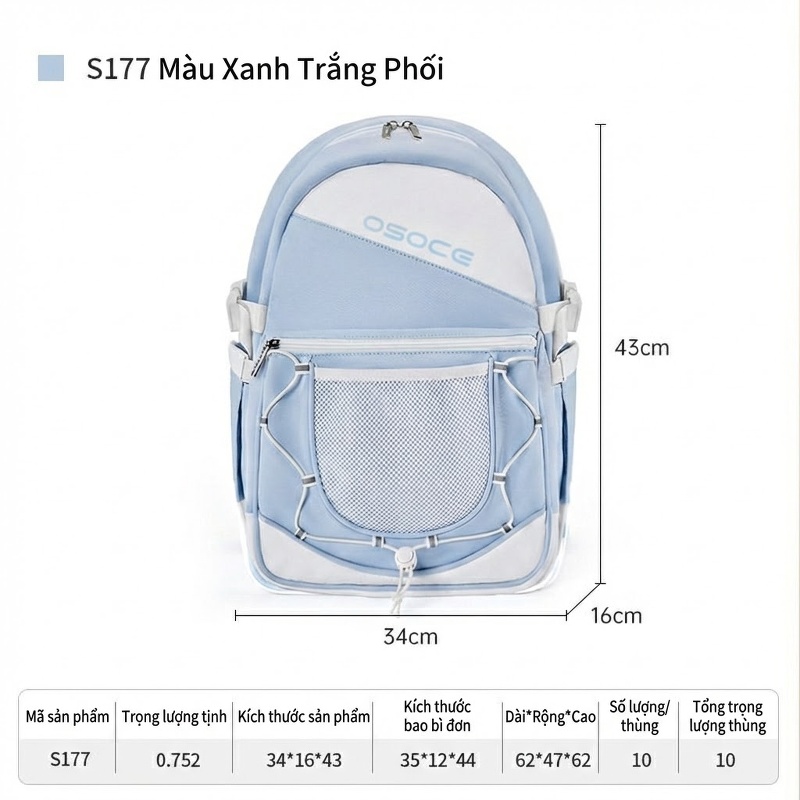 Ghép màu xanh trắng
