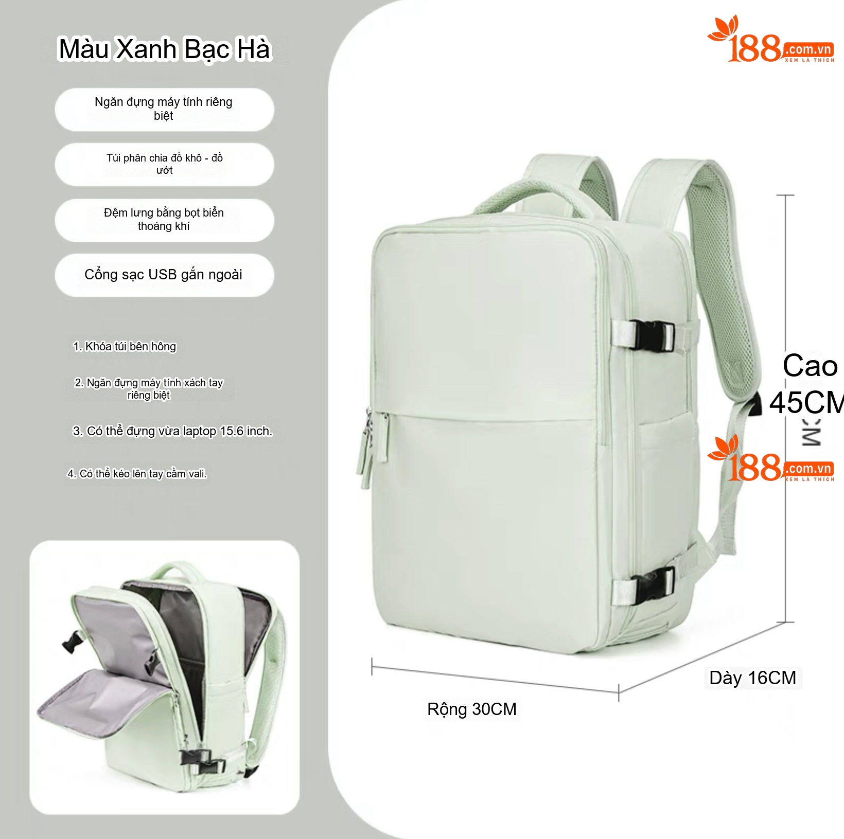 2209 # Phiên bản nâng cấp Xanh bạc hà