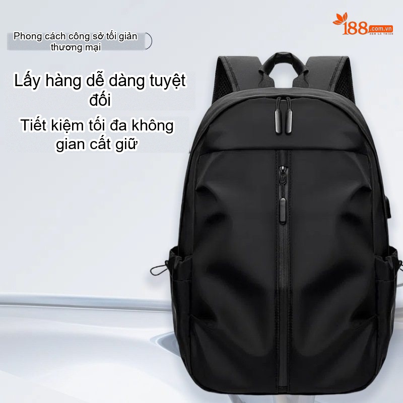 Balo Nữ In Họa Tiết Thời Trang, Dung Tích Lớn, Siêu Nhẹ, Tiện Dụng Màu Nâu chi tiết 14