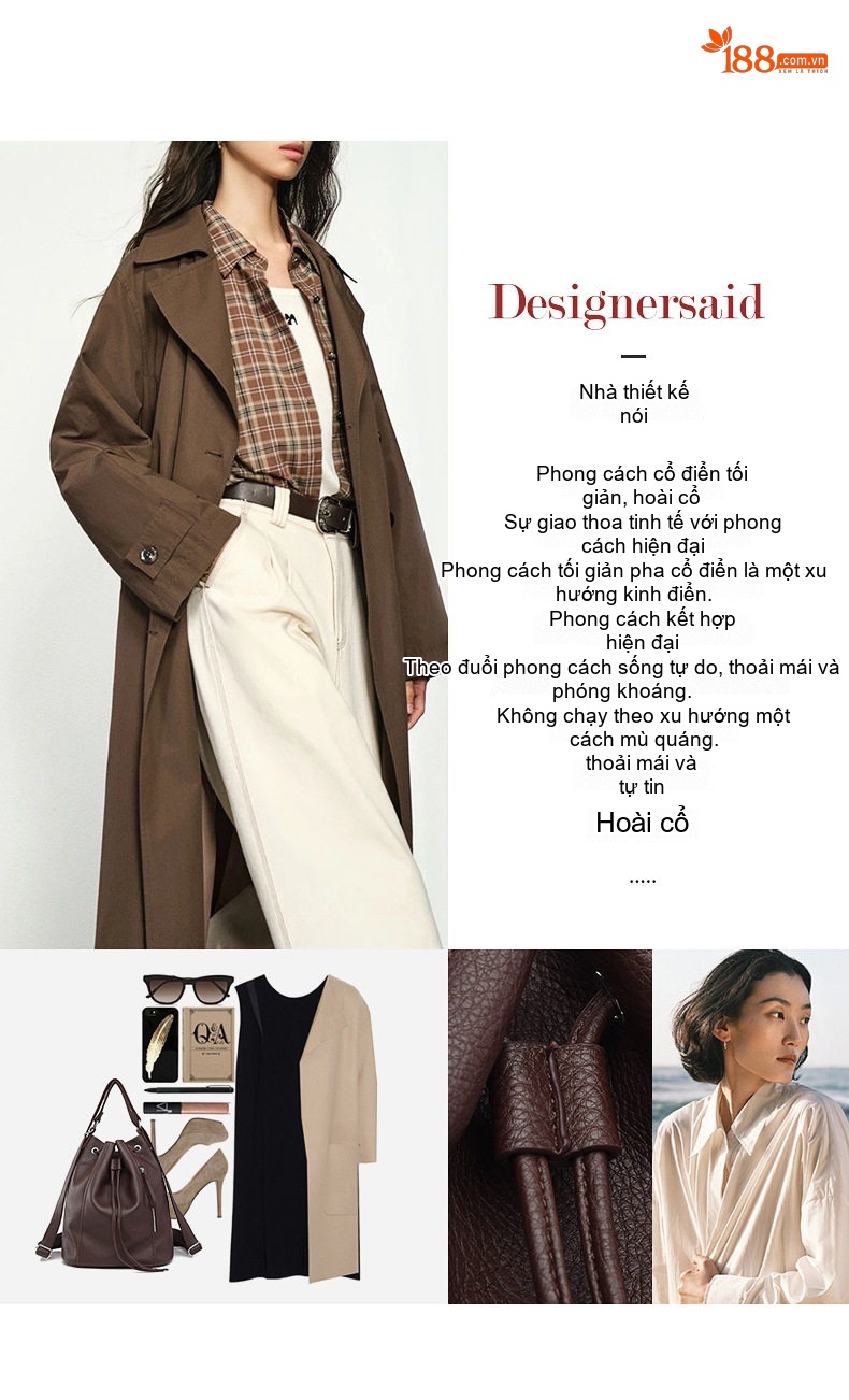 Balo Rút Dây Nữ Thiết Kế Vintage Phong Cách Retro Dung Tích Lớn Da Bóng Màu Nâu, Đen chi tiết 2