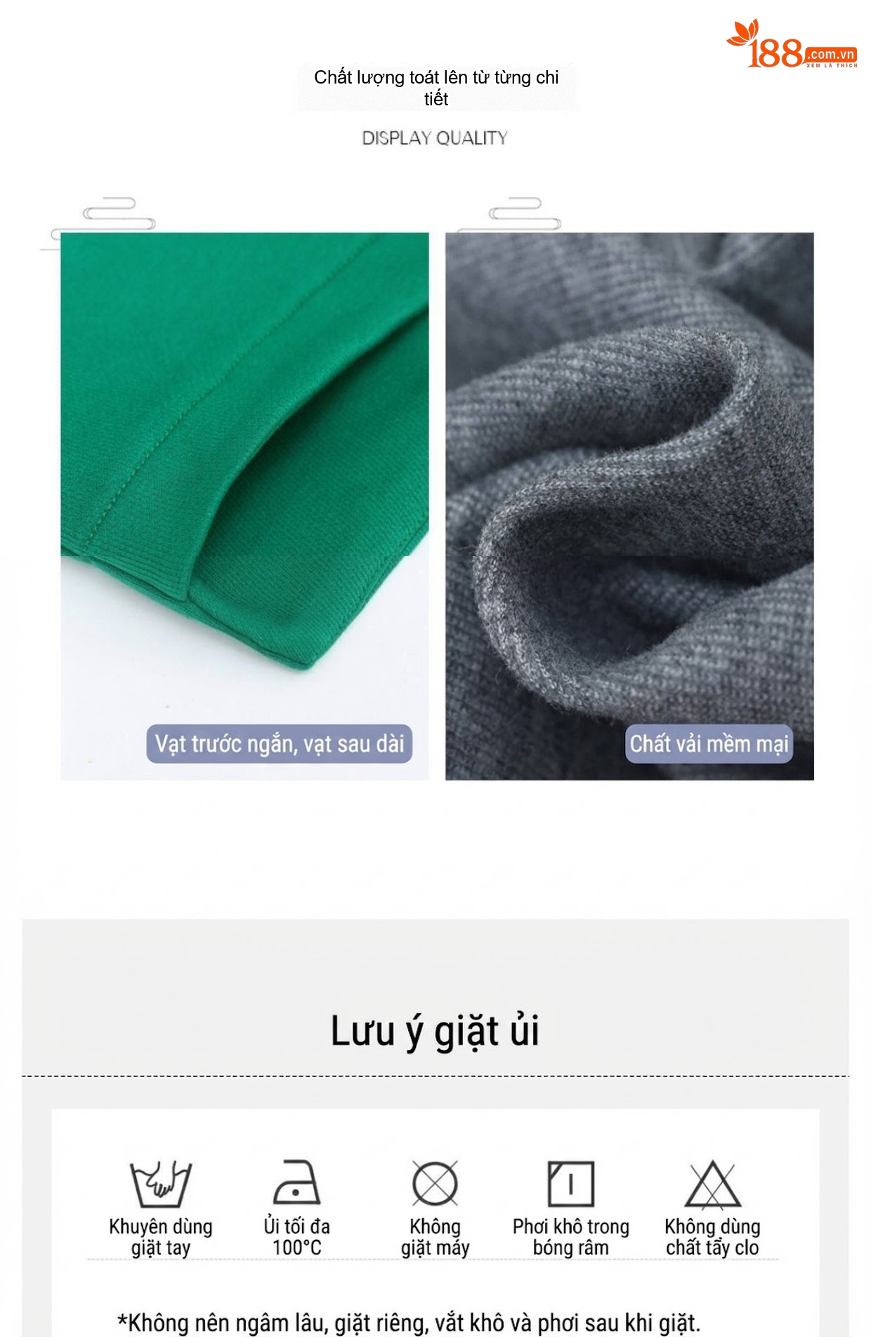 Bộ đồ thể thao nữ dáng rộng thu đông chất liệu cotton chi tiết 14