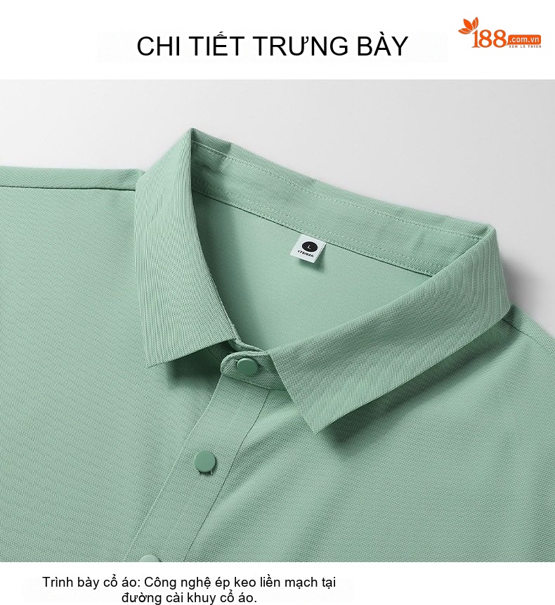 Bộ Quần Áo Nam Mùa Hè Áo Polo Tay Ngắn Quần Dài Chất Liệu Thoáng Mát Màu Xanh, Be, Đen chi tiết 29